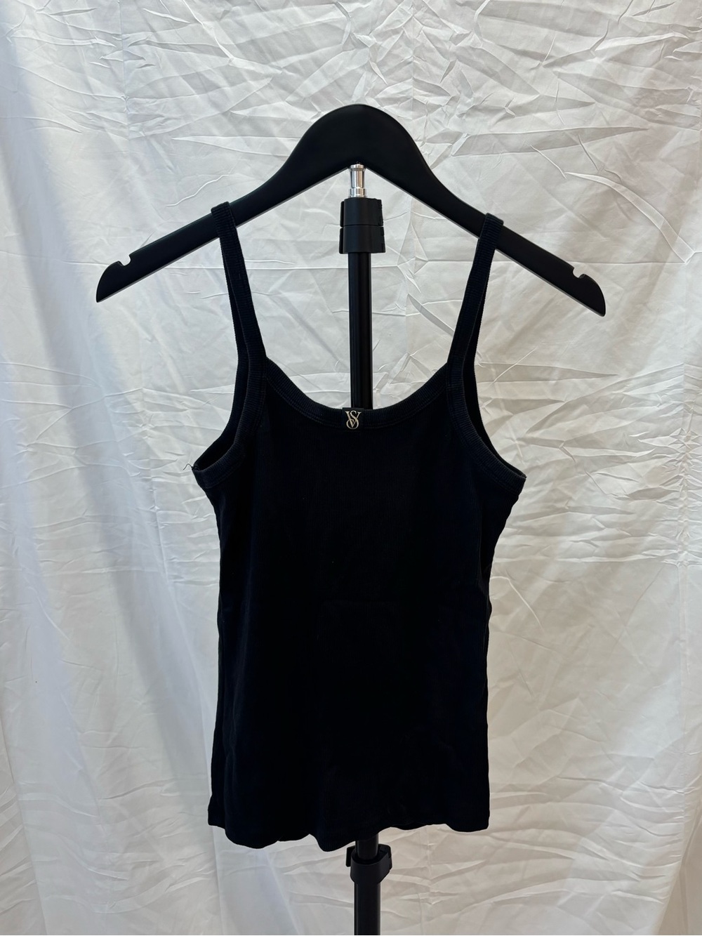 Victoria’s Secret Black Ribbed Tank Top Size XS